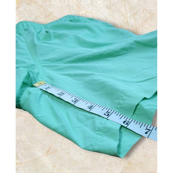 Caribbean Roundtree & Yorke Mint Green Medium Men's Swim Trunks Shorts - Picture 4 of 9